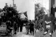 DARK DAY: The first contingent of armed Italian fascisti arr