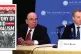 PEAS IN A POD: Tabloid mogul Rupert Murdoch and Tony Blair,