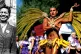 (L to R) Claudia Jones and dancers at the 2019 carnival