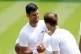 Novak Djokovic (left) and Andy Murray