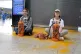 Phoebe Plummer and Jane Touil at Heathrow Airport, July 30, 