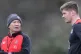 England coach Eddie Jones and Owen Farrell