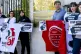 IndustriALL pckets outside Belarus mission in Geneva