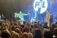 A round of applause for Lydon at the end of the night