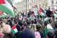 THE STRUGGLE CONTINUES: Rally outside Downing Street in supp