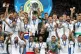 Happy family? Real Madrid after winning the Champions League