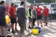 WE SHALL OVERCOME: Volunteers sweep Sussex Road in Southport