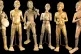 PAST INFORMS FUTURE: Bronze statues, in a free arrangement, 