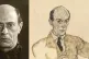 (L to R) Arnold Schoenberg, 1927, photographed by Man Ray an