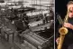Jacquard lace-making machines, 1968; Julian Siegel, 2018