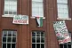 Students occupy a University of Manchester building demandin