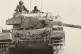 An IDF tank in the Sinai desert during the Yom Kippur war of