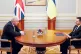 PEACE IS NOT AN OPTION: Prime minister Boris Johnson in Kyiv