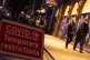 People wearing facemasks in Soho, London, after the second n