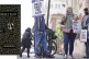NEGATIVE SOLIDARITY: People walk on by, indifferent to Uber 