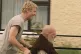 (L to R) Barry Ward as Leon and Liam Carney as Iver