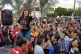 Union lawyer Susana Prieto speaks to workers in Matamoros Me