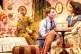 (L to R) Caroline Quentin as Mrs Malaprop, Peter Forbes as A