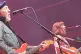 TRADEMARK BERET: Richard Thompson and Zara Phillips play Bri