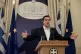 Greek Prime Minister Alexis Tsipras announces an 'end to the
