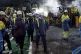 WHOSE SIDE ARE YOU ON? Labour leader Keir Starmer (centre) d