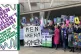 FIGHTING THE POLITICAL ESTABLISHMENT: Campaigners from Women