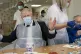 Boris Johnson at Westport Care Home in Stepney Green, east L